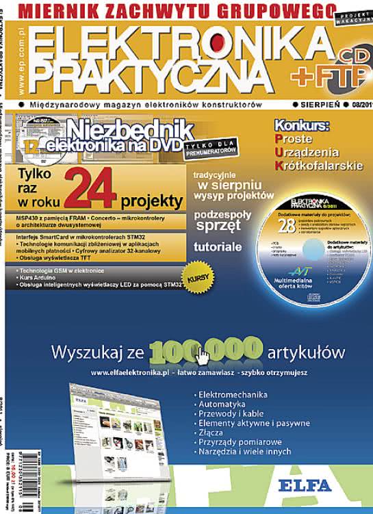 Elektronika Praktyczna Sierpień 2011