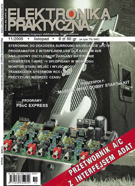 Elektronika Praktyczna Listopad 2005