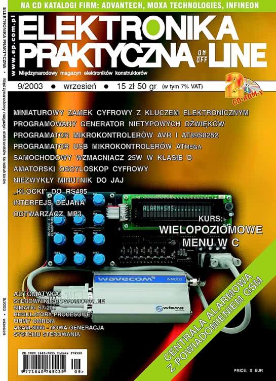 Elektronika Praktyczna Wrzesień 2003