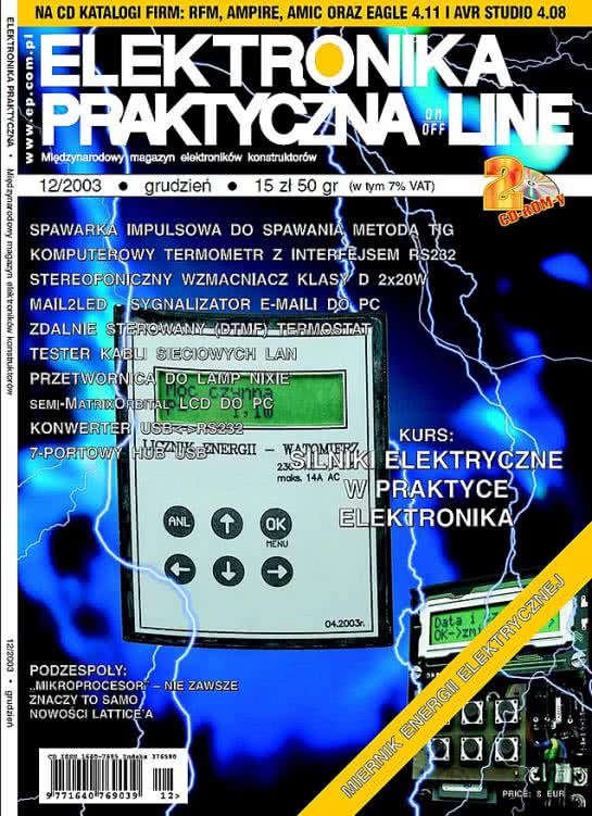 Elektronika Praktyczna Grudzień 2003