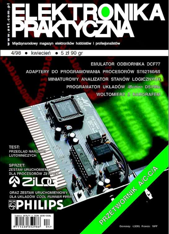 Elektronika Praktyczna Kwiecień 1998