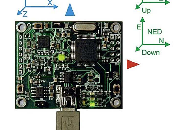 STEVAL-MKI063V1. Przykład oprogramowania akcelerometru i magnetometru LSM303DLH