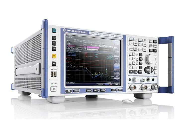 Odbiornik testowy EMI o zakresie częstotliwości pracy rozszerzonym do 26,5 GHz