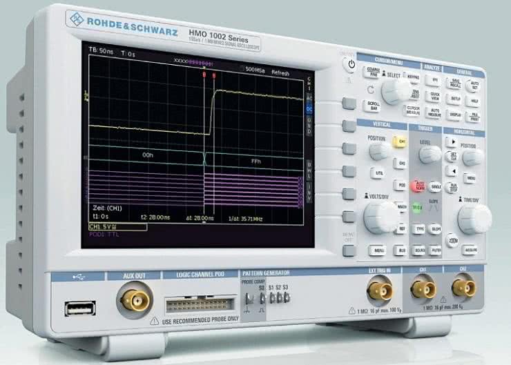 Analizowanie protokołów szeregowych oscyloskopami Rohde&Schwarz - UART/RS232. cz. 1