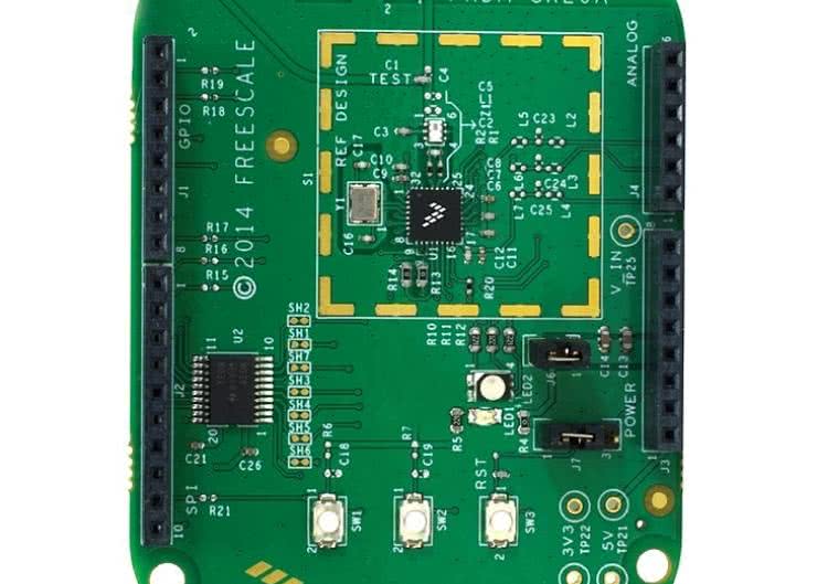 Transceiver IEEE 802.15.4 współpracujący Cortex-M