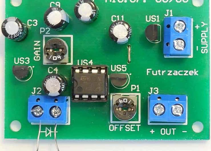 Adapter dla krzemowych czujników temperatury