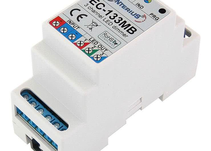 Sterownik LED RGB dla protokołu Modbus