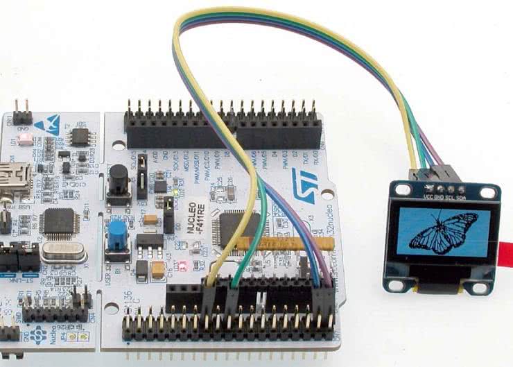 Nucleo i wyświetlacz OLED. Sterowanie wyświetlaczem OLED z kontrolerem SSD1306 za pomocą STM32