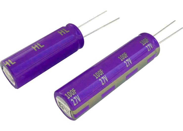 Nowe superkondensatory "Gold Capacitors" z serii HL/ELDC