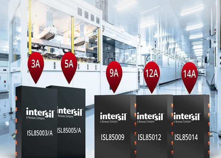 ISL850xx - nowa seria regulatorów buck