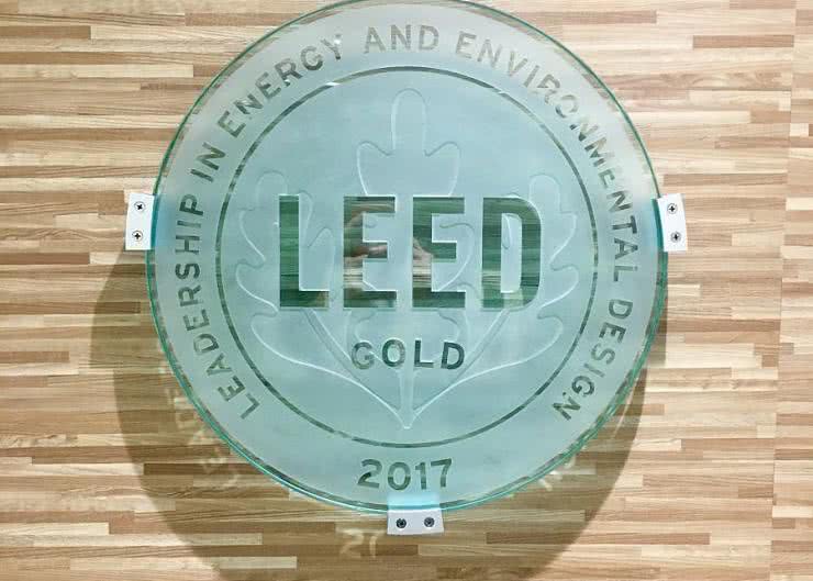 Budynek z BMS Honeywell z certyfikatem LEED Gold