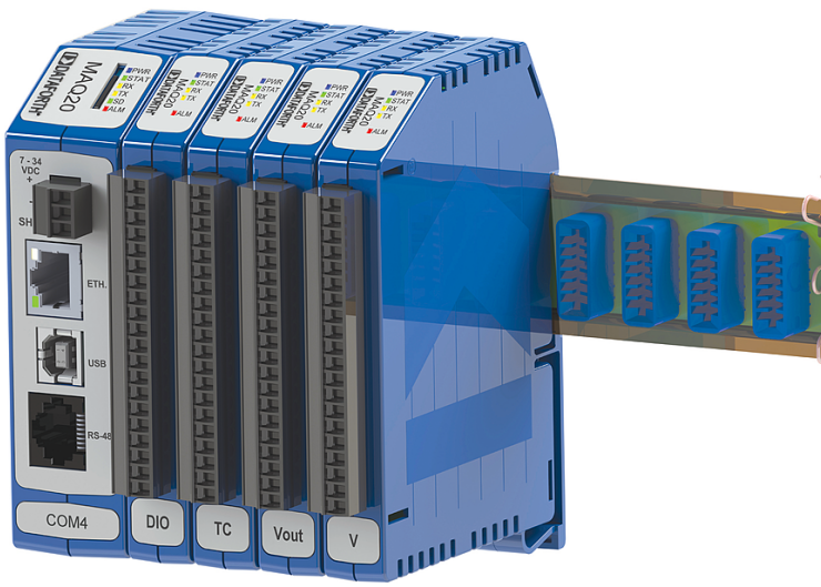 Dataforth MAQ20 - modułowy system kontrolno-pomiarowy