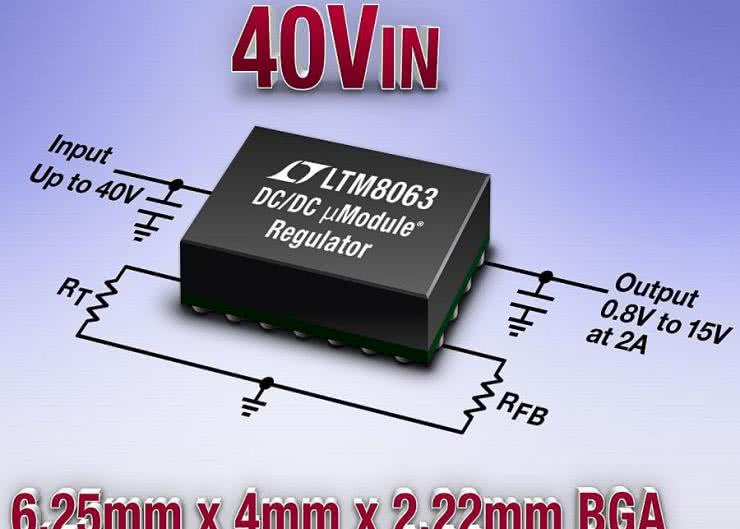 LTM8063 - 2-amperowy regulator ?Module