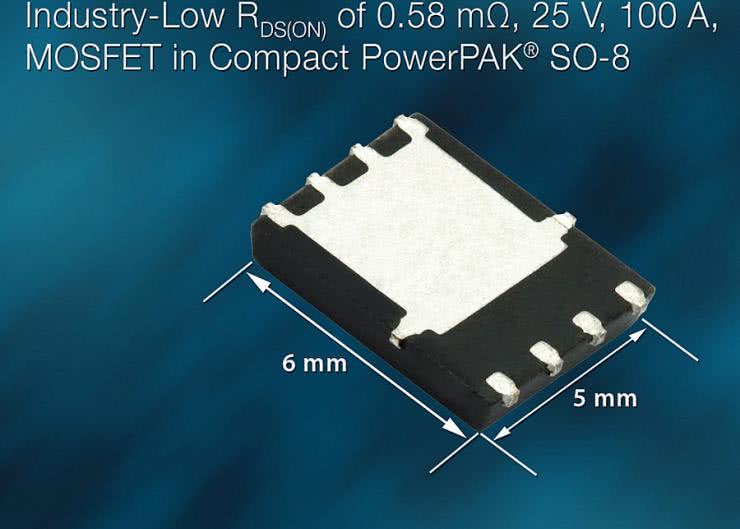 SiRA20DP - MOSFET o bardzo małej RDS(on)