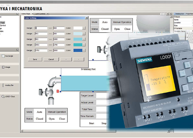 SCADA w LOGO! 8: edytor LWE dla wbudowanego serwera HTTP