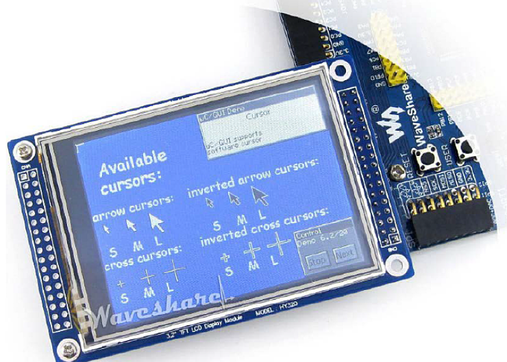 STM32 - nieblokująca obsługa panelu dotykowego z układem XPT2046