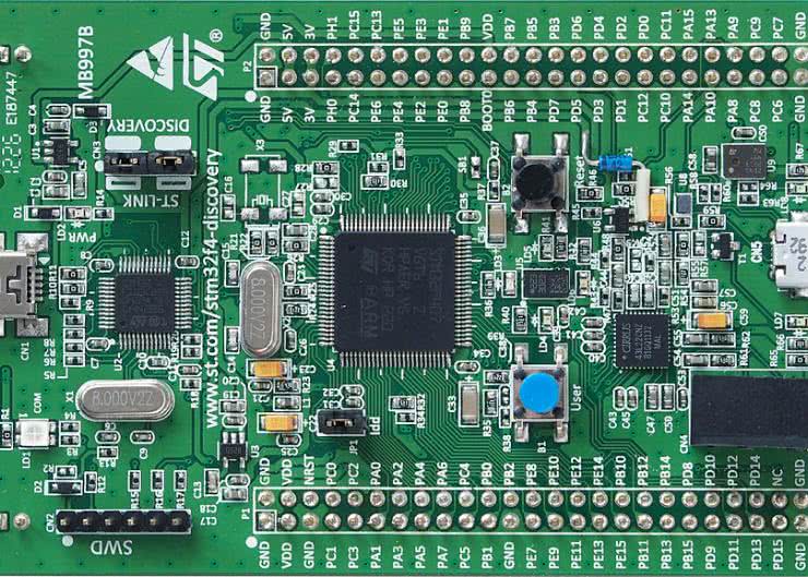 Analizator stanów logicznych z modułu STM32F4DISCOVERY