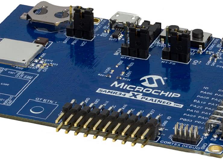 LoRaWAN - moduł ATSAMR34-XPro