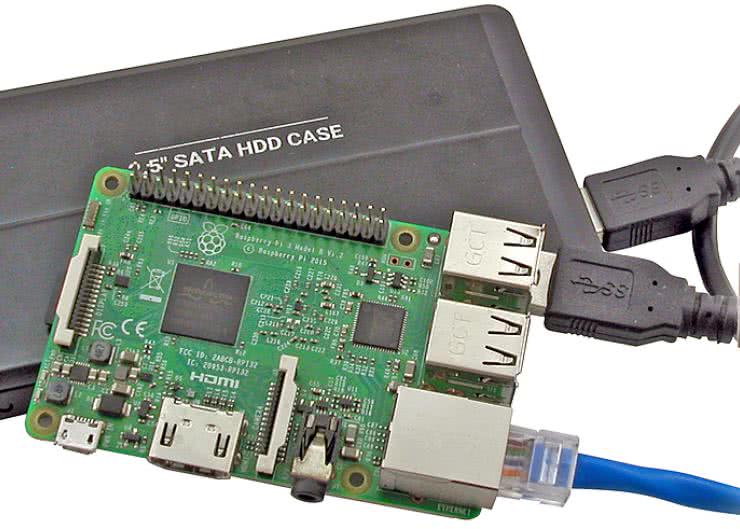 Domowy serwer Network Attached Storage na Raspberry Pi