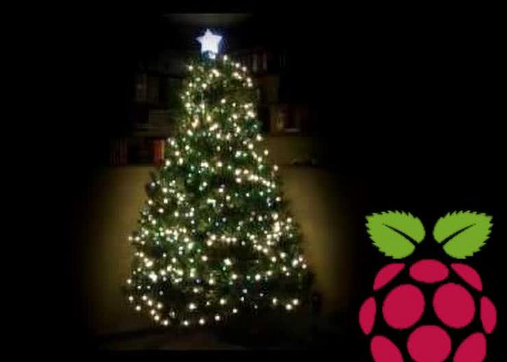 Lampki choinkowe sterowane z Raspberry Pi