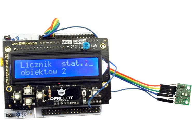 VL53L1X - laserowy sensor. Czujnik odległości działający w technologii lidar