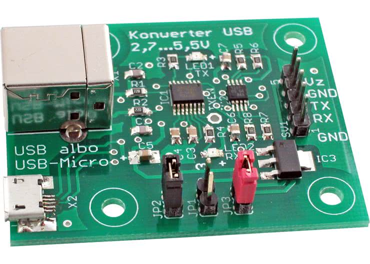 Konwerter USB-UART z ekstenderem