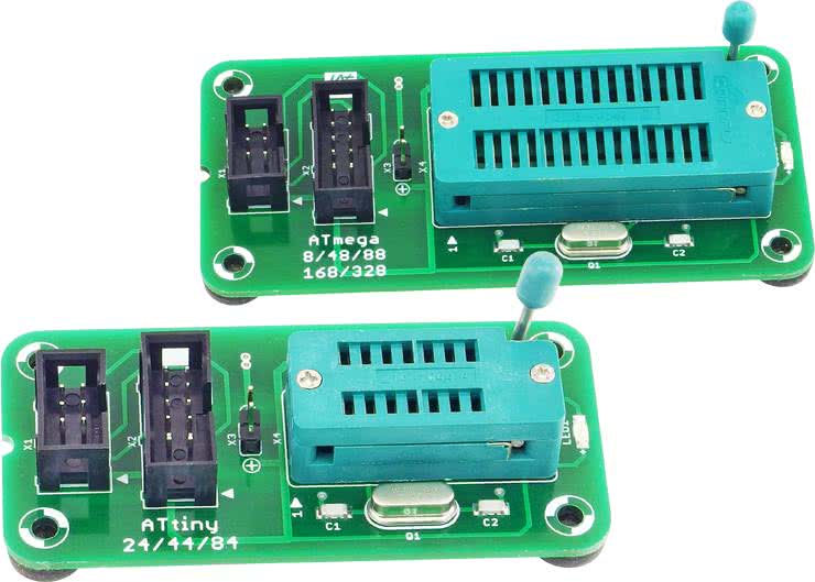 Adaptery do programowania ATmega8 oraz ATtiny24