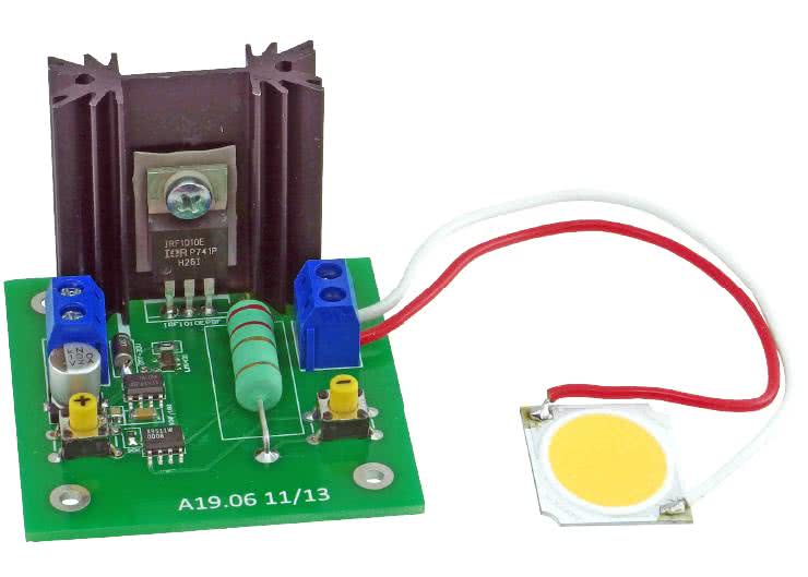 Regulator jasności diod power LED