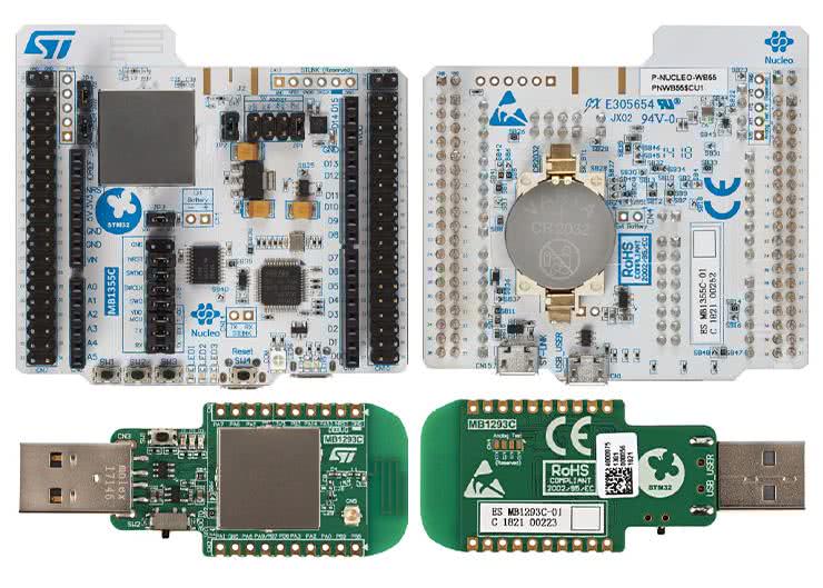 Systemy dla Internetu Rzeczy (24). Układ scalony STM32WB55