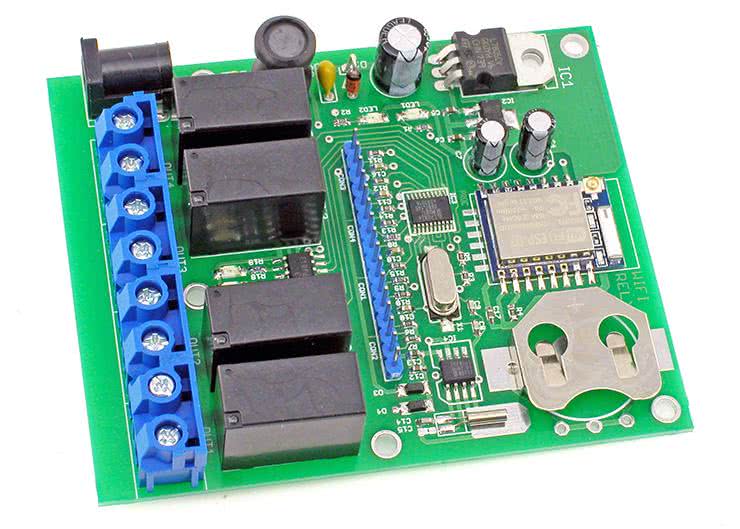 Moduł przekaźników sterowanych przez Wi-Fi