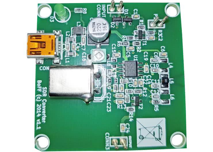 Konwerter KF dla tunera RTL-SDR