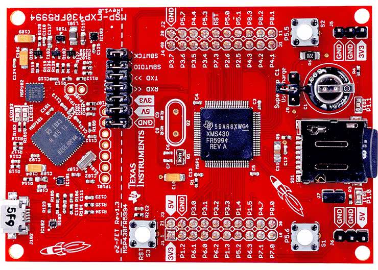 MSP-EXP430G2ET - odświeżone MSP430G2xxx