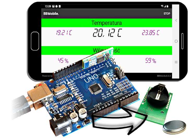 Bez programowania Androida. Projekt z użyciem BLE i aplikacją mobilną (3). Rejestracja i prezentowanie danych