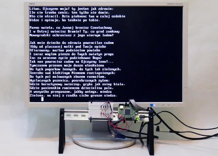 Eksperymenty z FPGA (22). Terminal alfanumeryczny