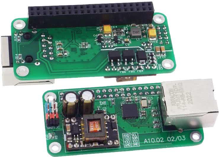 Karta sieciowa z PoE dla RPi Zero