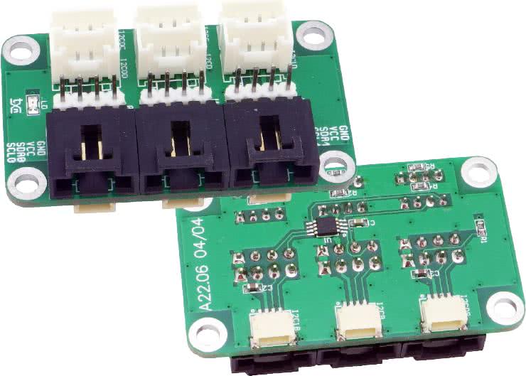 Dwukanałowy multiplekser magistrali I2C