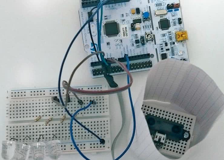 Wbudowane sieci neuronowe w STM32 (3). Sieć neuronowa rozpoznaje gesty