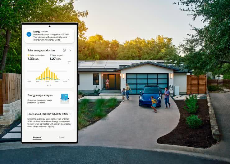 Samsung zintegruje SmartThings Energy z API firmy Tesla
