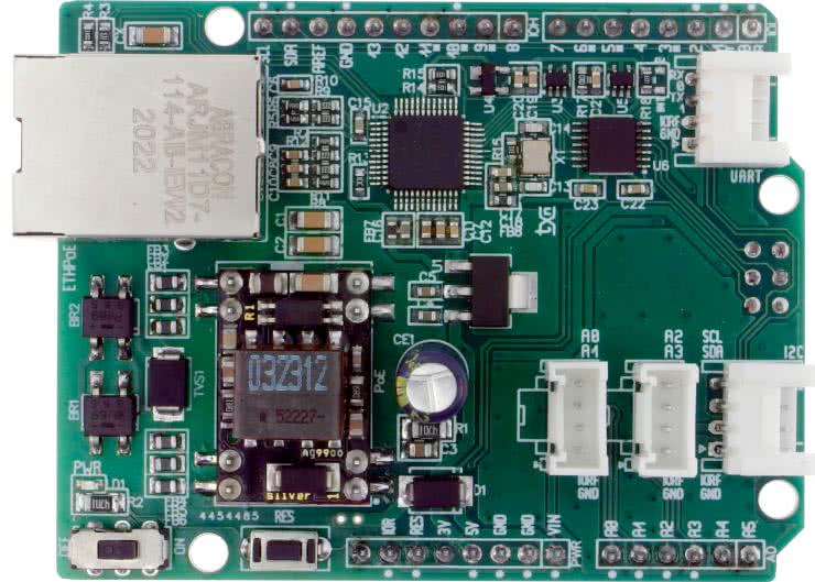 Nakładka Ethernet PoE do AVTDuino