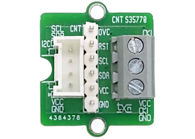 24-bitowy sprzętowy licznik impulsów z interfejsem I²C