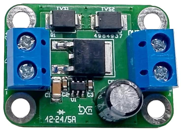 Moduł diody idealnej 12...24 V/5 A