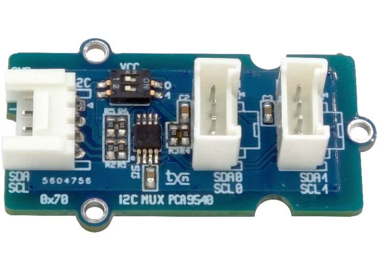 Dwukanałowy multiplekser magistrali I²C zgodny z systemem Grove